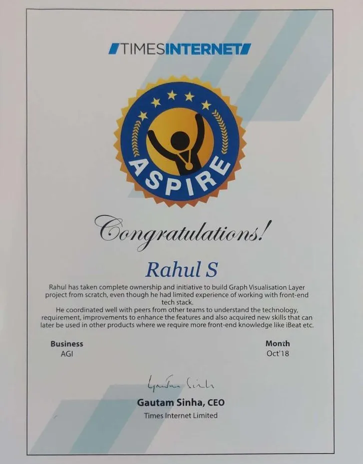 ASPIRE Award